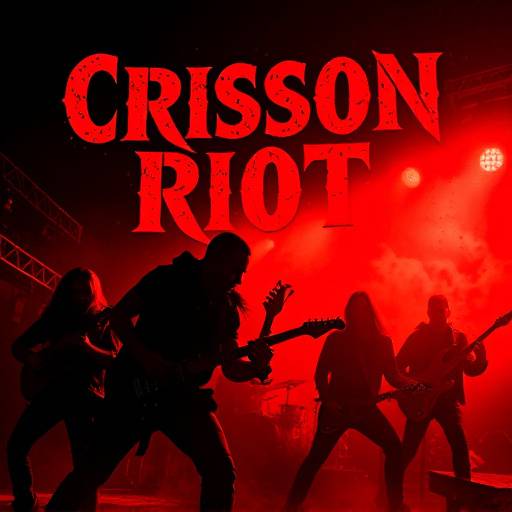 Single cover for 'Rock Anthem' by The Crimson Riot